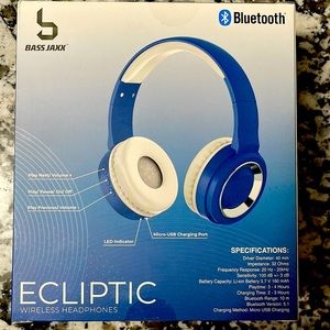 Bass Jaxx ecliptic wireless headphones